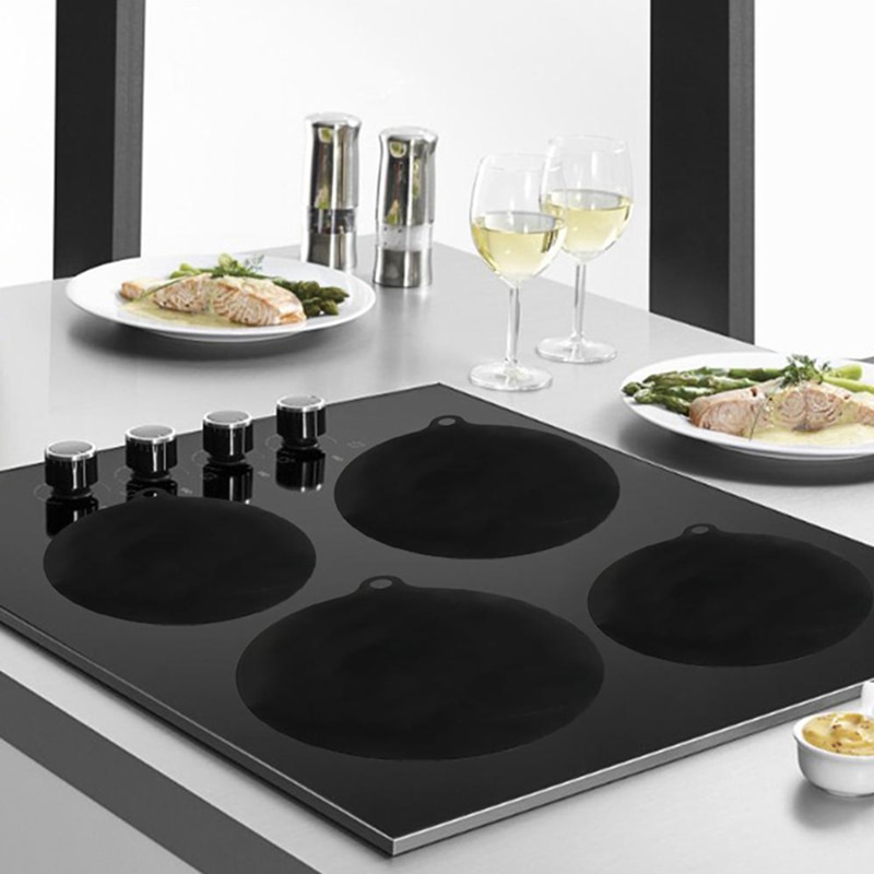 Induktion Kochfeld Matte Schutz Rutschfeste Silikon Wärmedämmung Pad Kochen oben Abdeckung wiederverwendbar Küche Zubehör