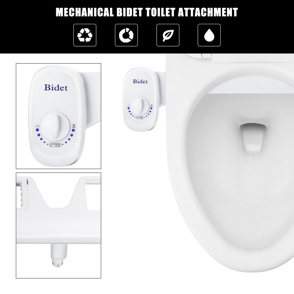 Toilet Seat Bidet Sprayer Bidet Attachment Shower Nozzle Flushing Sanitary Device For Smart Toilet Seat Bathroom Bidet Toilet