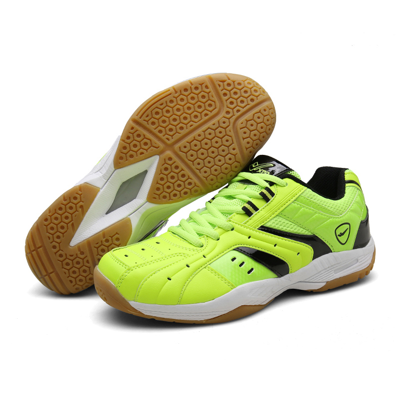 Mr. Moer Light Badminton Schoenen, Anti-Gladde Training Professionele Sneakers, Ademend, big Size 36-45, Wit: Licht Groen / 41