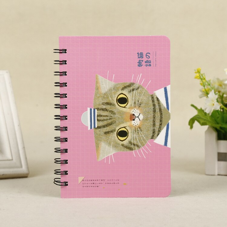 Leuke Notebook Draagbare Agenda A6 Dagboek Journal Wekelijkse Maandelijkse Planner Schoolbenodigdheden Stationair Organizer Schema: A CAT 03