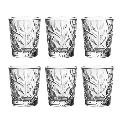 6Pcs Gesneden Patronen Shot Glass Whisky Wijn Vodka Bier Wijn Glazen Bar Club Party Cocktail Glas Home Geesten drinkware: Tree cup