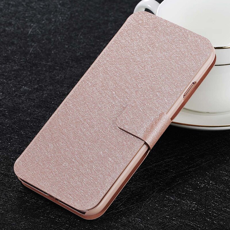 Para ZTE Blade V10 Vita Funda con tapa Original ZTE Blade V 10 Vita PU cuero soporte cartera teléfono Funda Capa Coque bolsa: CS Pink