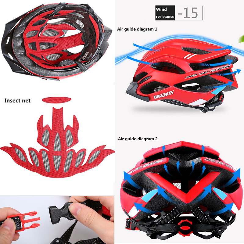 Männer Fahrrad Helm Radfahren EPS Integral geformten Atmungs MTB Rennrad Helm Spezialisiert Capacetes Para Ciclismo Für Mann