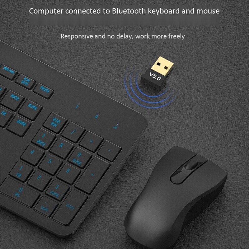 Bluetooth O Ontvanger Usb Bluetooth 5.0 Bluetooth Adapter Desktop Computer Driver Gratis Cd