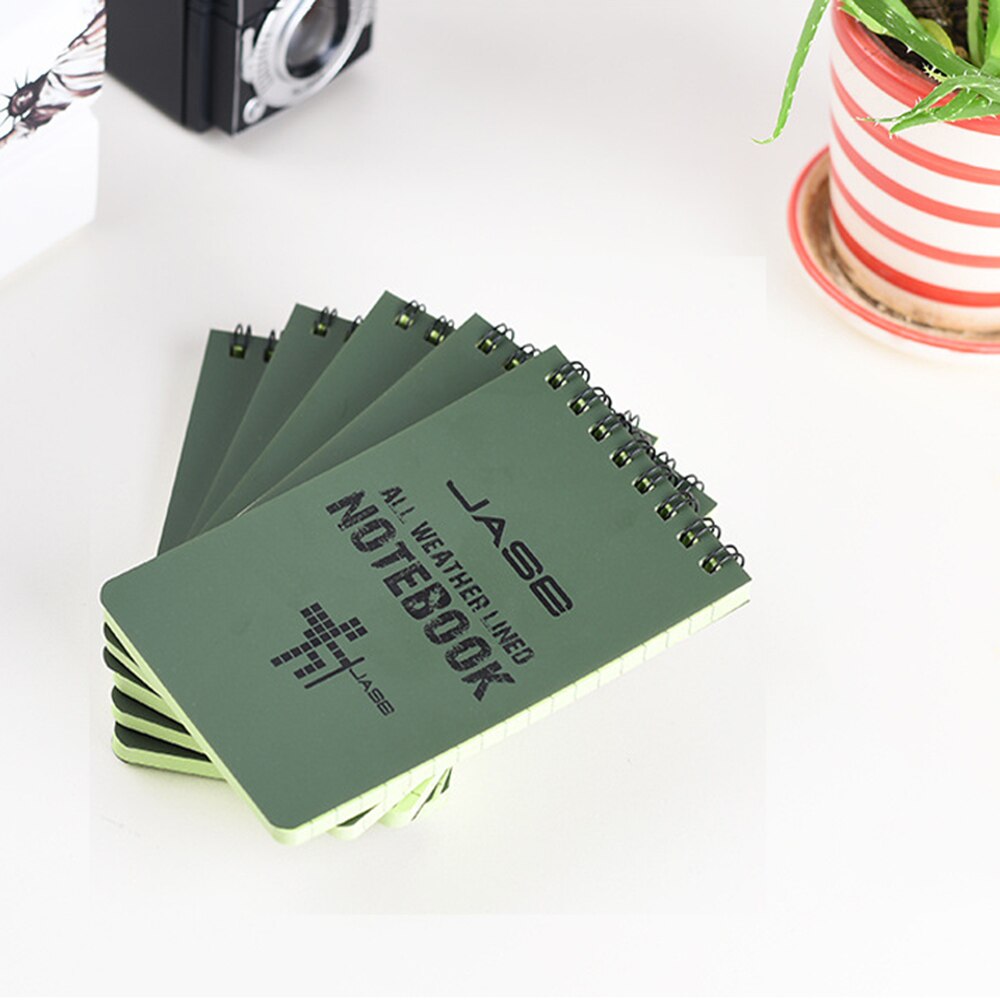 Waterproof NotePad Learning Vocabulary Fresh Notepad Coil Notebook Portable Pocket Travel Log Books