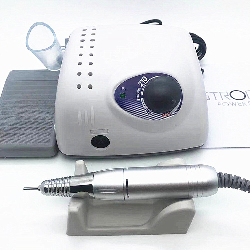 35000Rpm Sterke 210 Elektrische Nail Boor 65W Freesmachine Voor Manicure Pedicure Nail Boor Apparatuur Voor manicure: 002 / VS