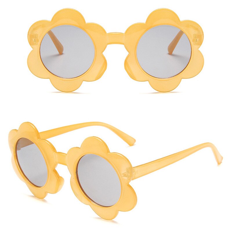 OLOEY nouveaux enfants fleur lunettes de soleil enfants nuances garçons grand cadre lunettes filles lunettes de soleil enfant UV400 Gafas de sol