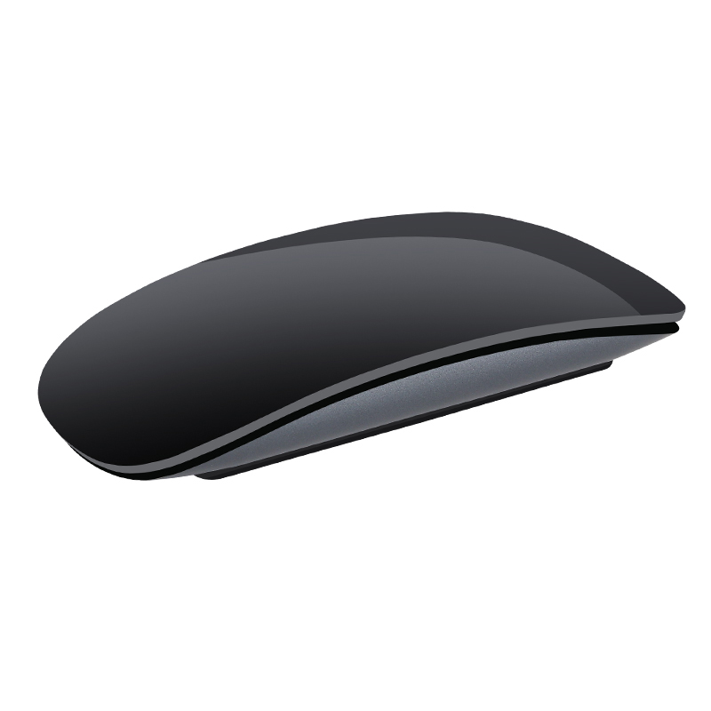 Ratón inalámbrico Bluetooth para APPLE Mac Book Macbook Air Pro, ergonómico, BT multitáctil: Negro