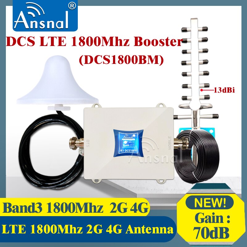 LTE B20 800 900 1800 2100Mhz 2g 3g 4g Téléphone Portable Amplificateur Cellulaire LTE DCS UMTS Répéteur GSM 4GMobile Cellulaire Signal Amplifeir 4G