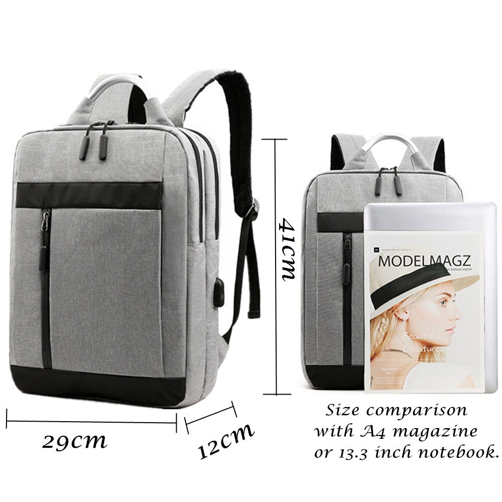 Multifunctional Briefcase Shoulder Portable Multipurpose Computer Bag Leisure School Bag 41*29*12CM