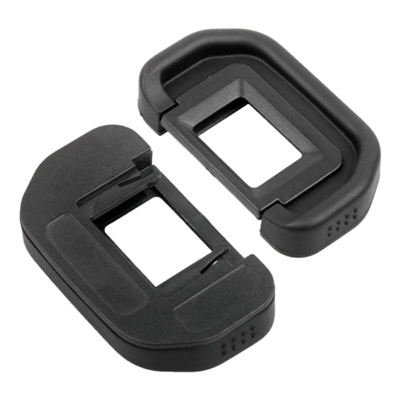 Cache-œil en caoutchouc pour Canon EOS 1D X 1Ds 5D Mark III IV 7D, 2 pièces, par exemple, pour appareil photo