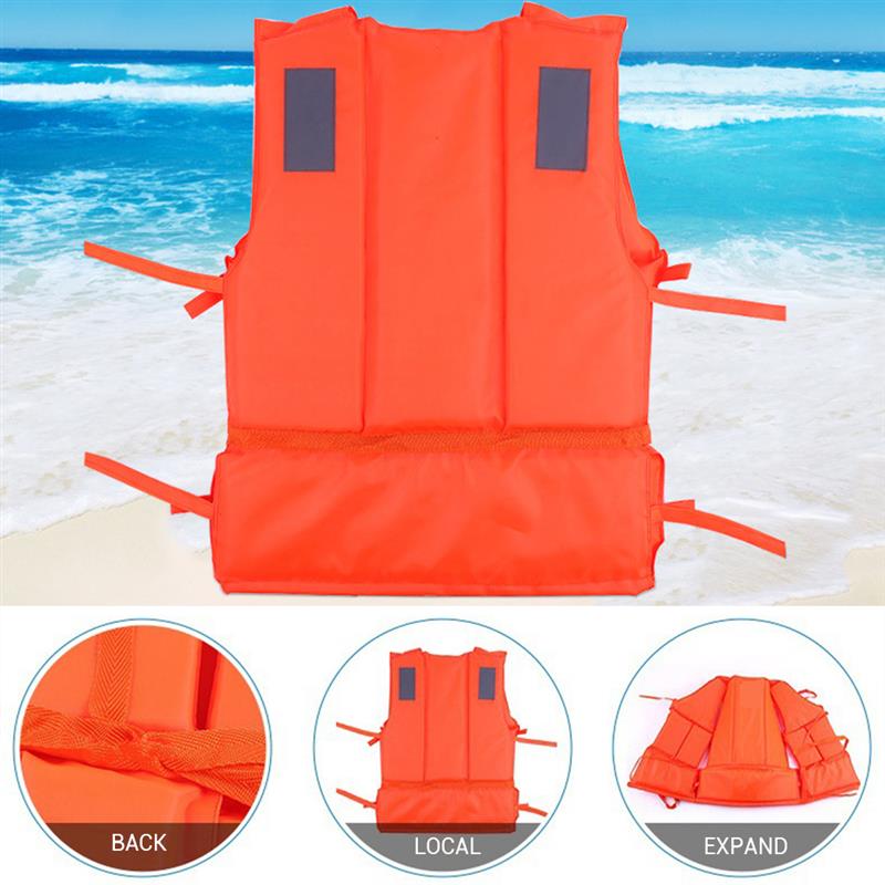 1 Pcs Professionele Veiligheid Zwemmen Reddingsvest Vest Veiligheid Jassen Met Fluitje Voor Water Sport Drifting Surfen Outdoor