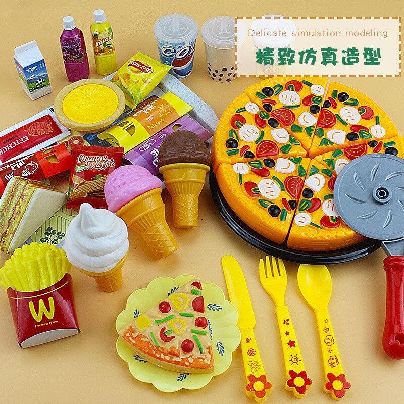 Kinderen Spelen Huis Model Voedsel Steamer Gestoomde Gevuld Broodje Snack Hamburg Westerse Voedsel Sushi Maaltijd Keuken Meisje Speelgoed Set