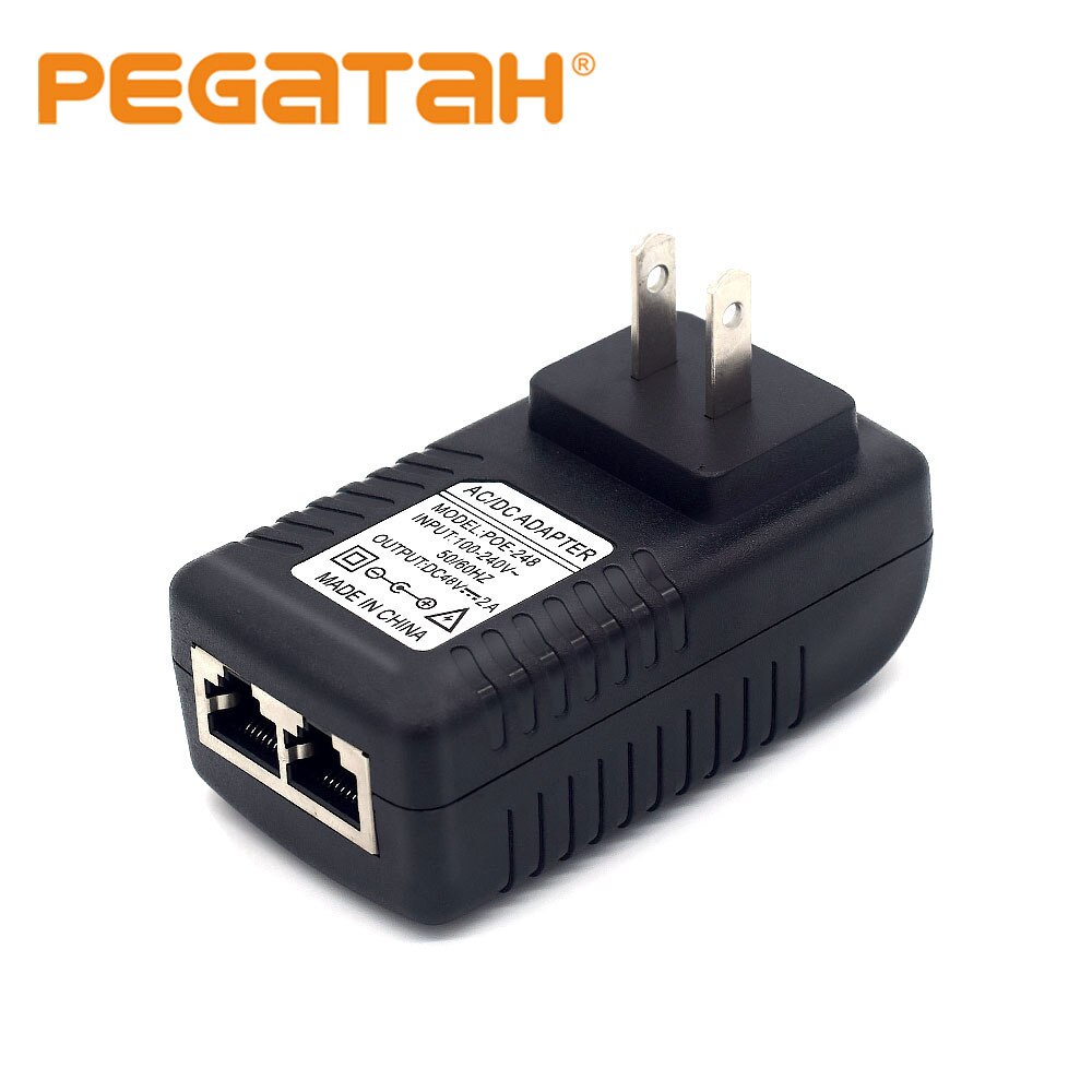 1 PCS 12V 2A POE Injector Power Over Ethernet Injector POE Adapter EU/US Optional
