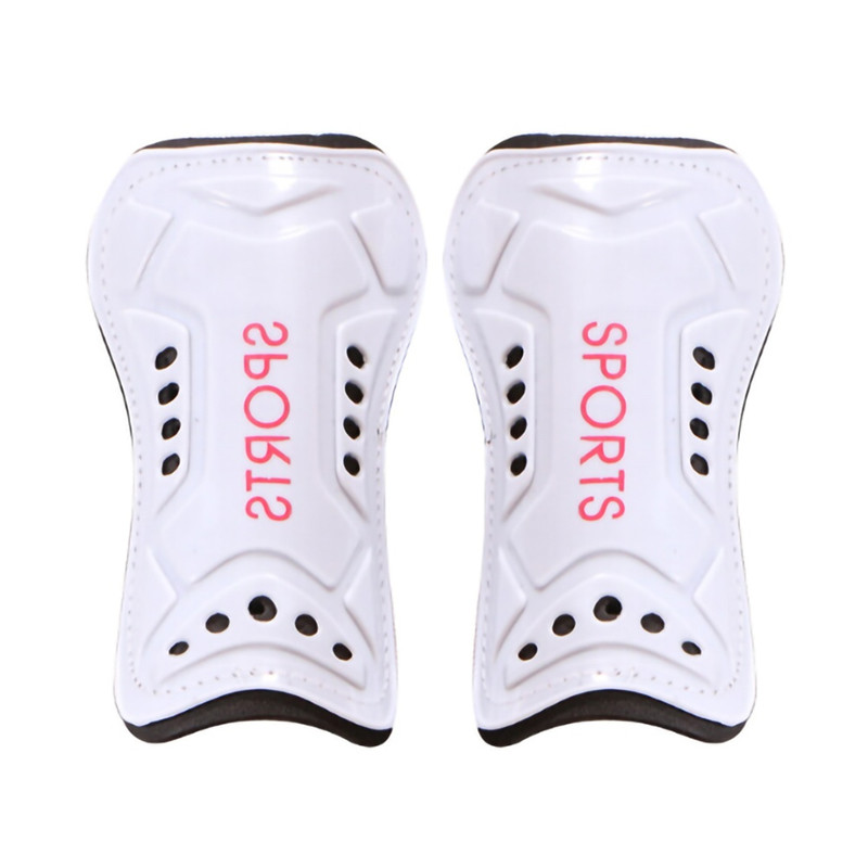 USA Erwachsene Kinder Bein Unterstützung Schutz Socken Für Fußball Fußball Shin Pads Bein Ärmeln Mit Shin Schutz: WHITE / Adult