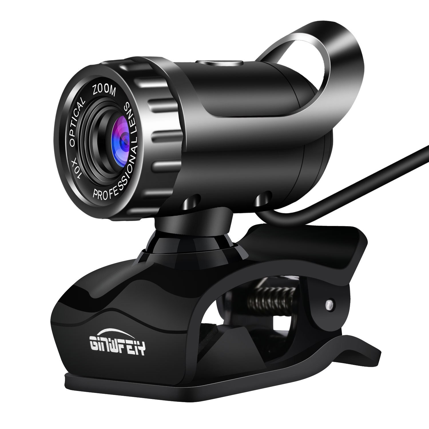 USB Webcam HD Camera Web MIC Clip-on for Computer Laptop 360 Degree Usb Camera