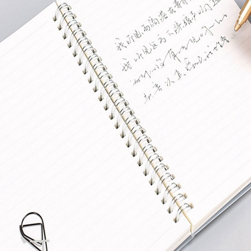 80 Sheets A5 A6 Horizontal Line Grid Lattice Notebook Write Smoothly Blank Frosted Notepad School Office Supplies A