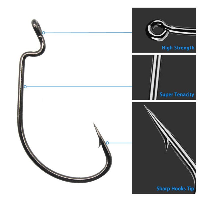 160pcs/box Fishing Accessories Kit, Including Jig Hooks Different Fishing Swivels Snaps Fishing Set with Tackle Box