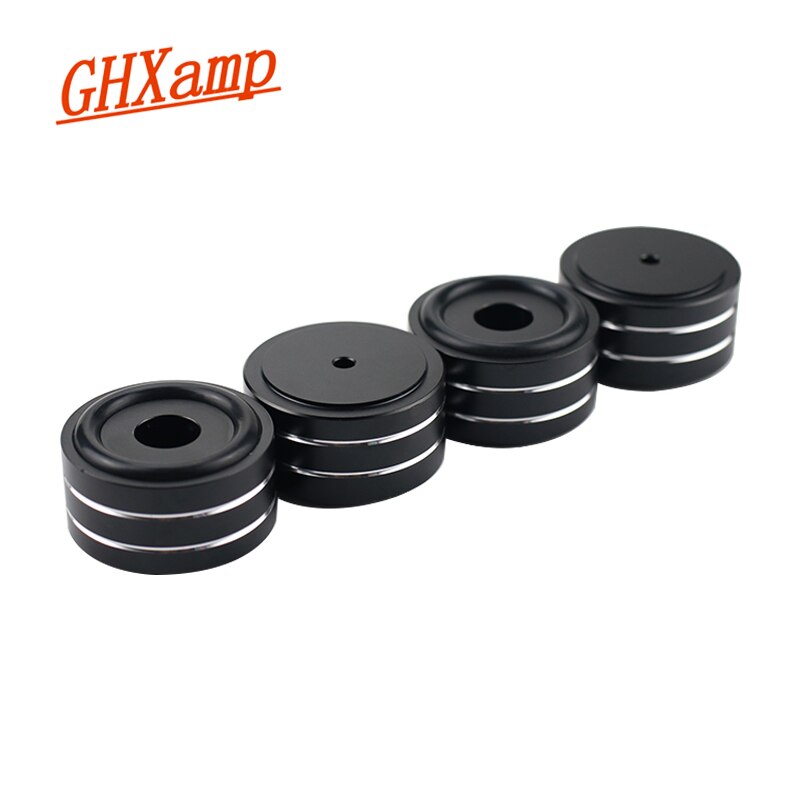 Ghxamp 4 st 40*20mm bordshögtalare spikar rörförstärkare dac cd dvd-spelare full aluminium fötter spik cnc high-end aluminium