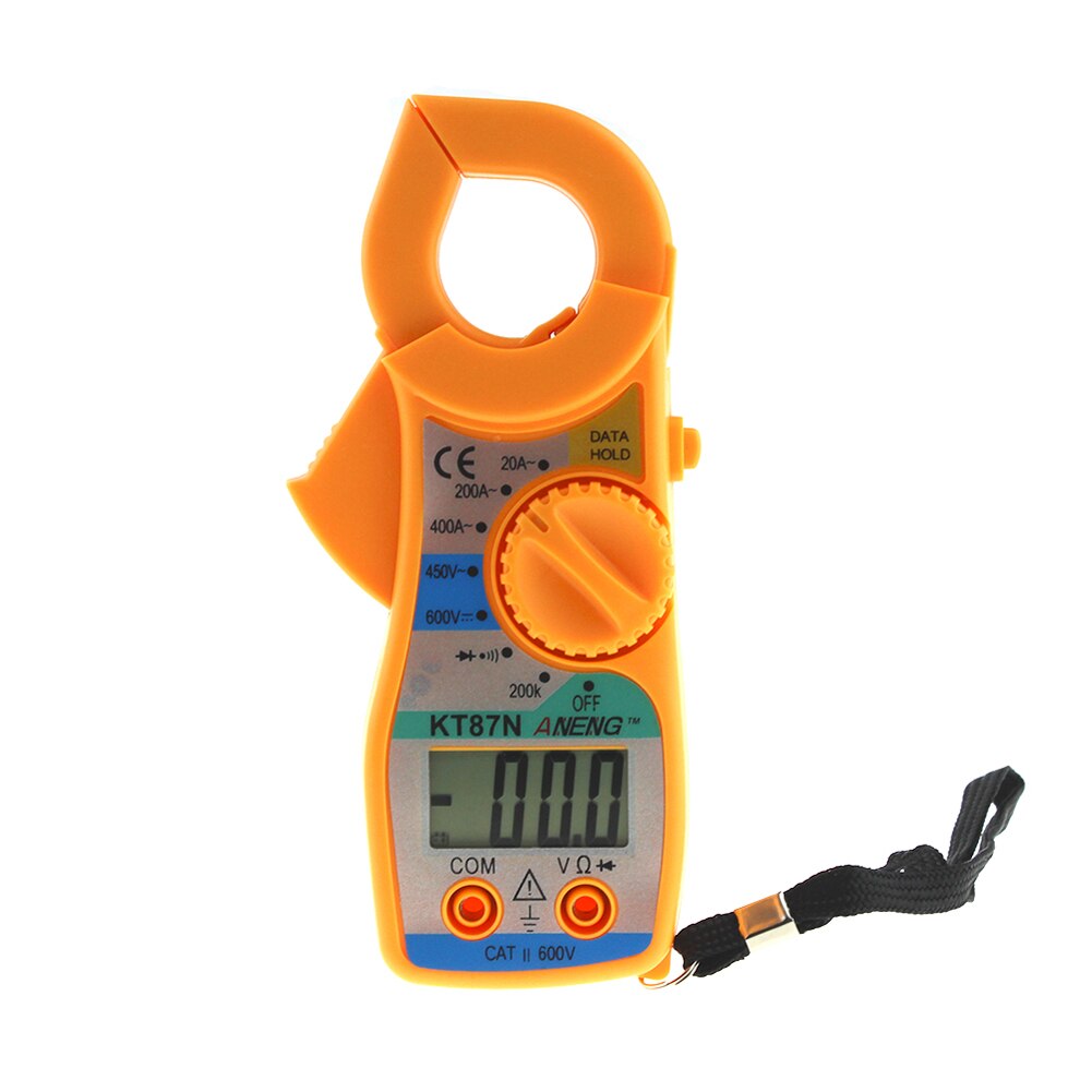 ST201 Digital Clamp Multimeter Resistance ohm Tester AC DC Clamp Ammeter Transistor Testers Voltmeter d Contact lcr meter