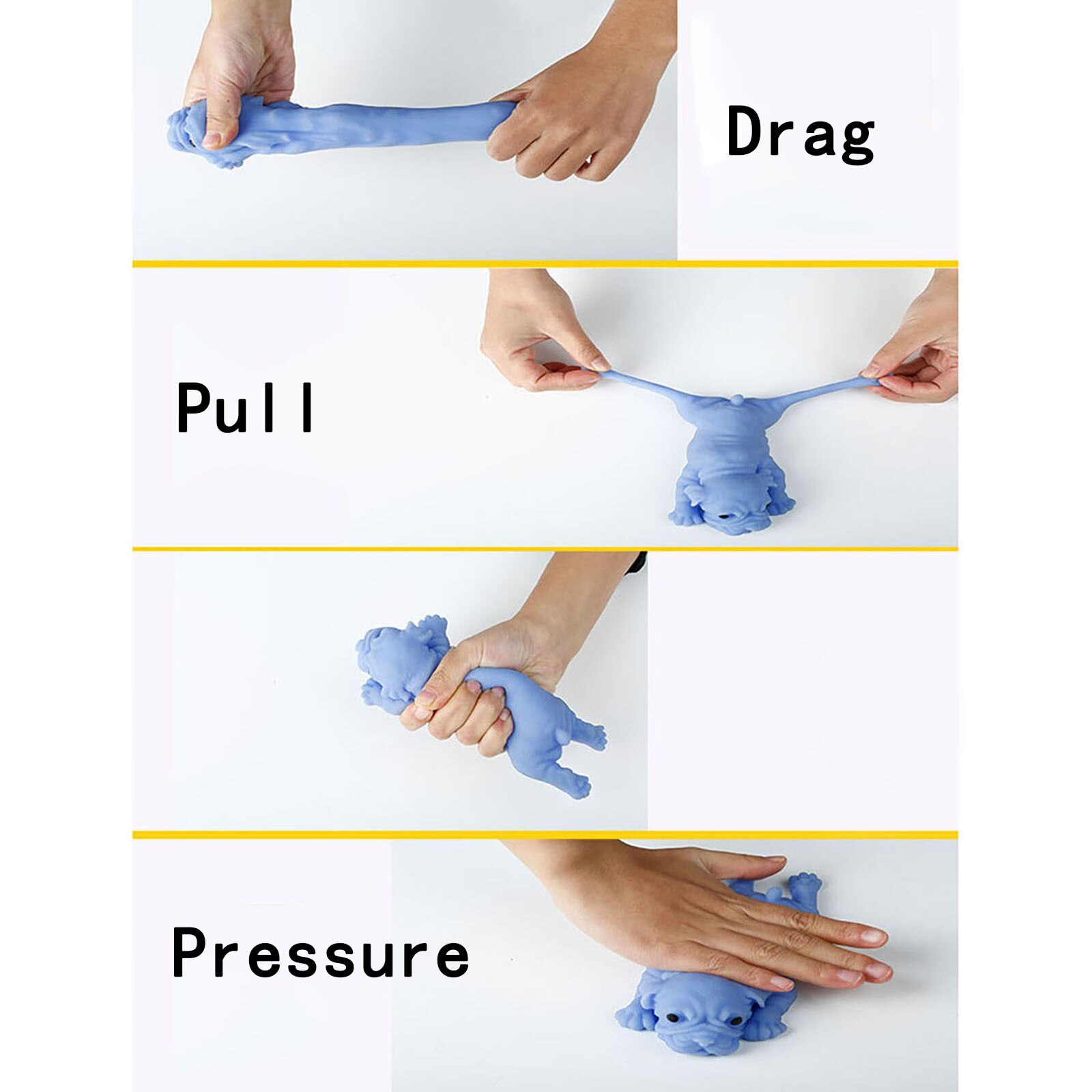 Squishy Hunde Anime Zappeln Spielzeug Puzzle Kreative Simulation Dekompression Spielzeug Anti betonen Party Für Männer Und freundlicher Spielzeug