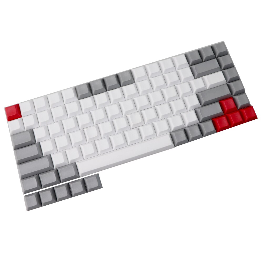 Blank dsa keycaps Profile Thick PBT Keycap For dz60 GH60 XD64 GK64 Tada68 84 96 Cherry MX Mechanical Keyboard