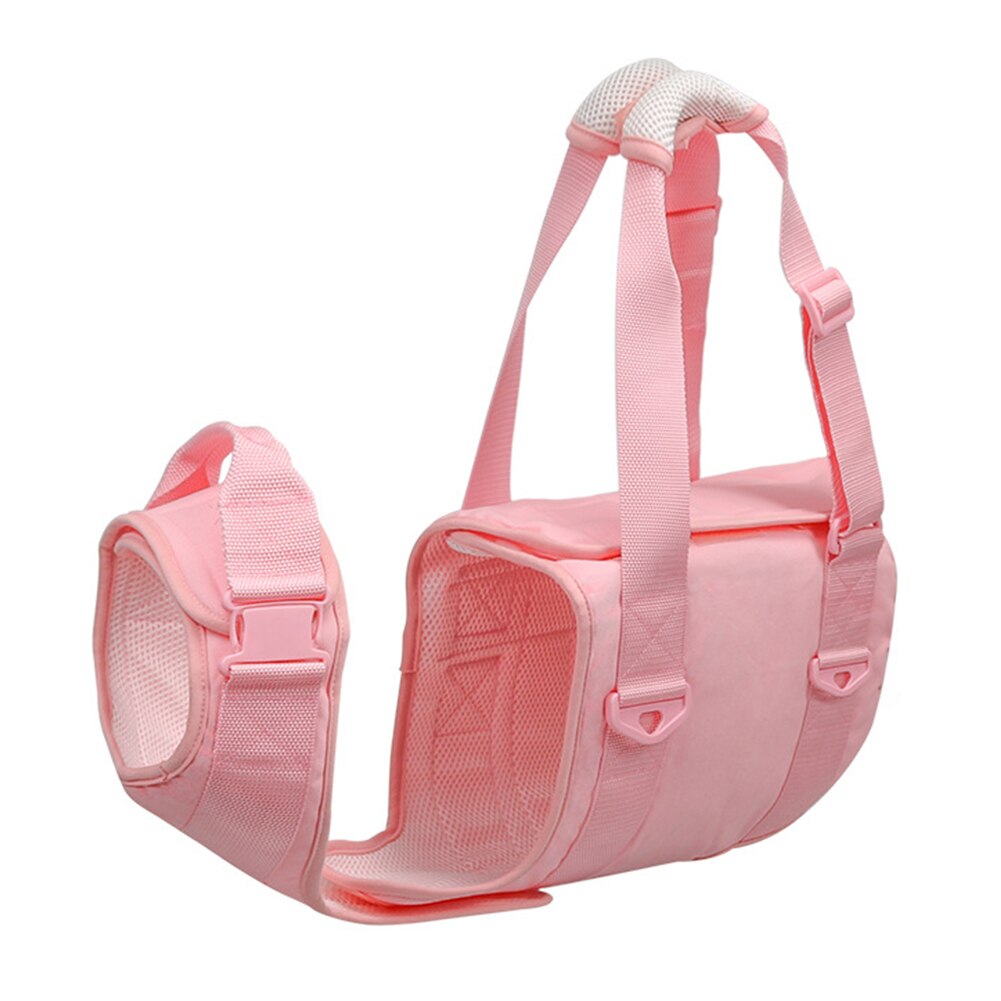 Auxiliary Belt Adjustable Back Harness Stand Up Health Care Disabled Legs Dog Lift Sling Pet Supplies Senior Injured Hip Support: Pink / XS