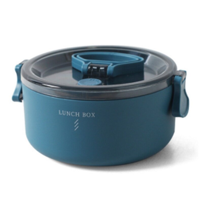 Bento Box Lunch Box Food Containers with Compartment Breakfast Boxes: Silver