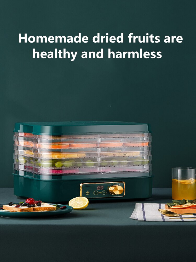 Fruit drying machine Food household small food fruit and vegetable soluble bean air dryer Dry fruit dehydrator