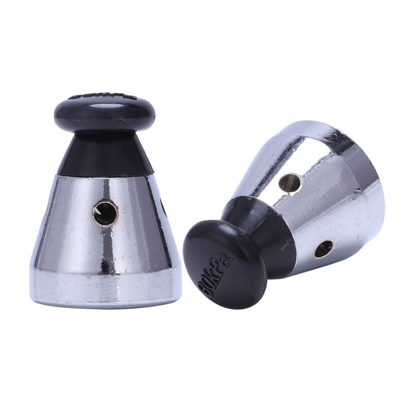 Pressure Cooker Relief Jigger Valve 1.5 Inch High 2Pcs Black