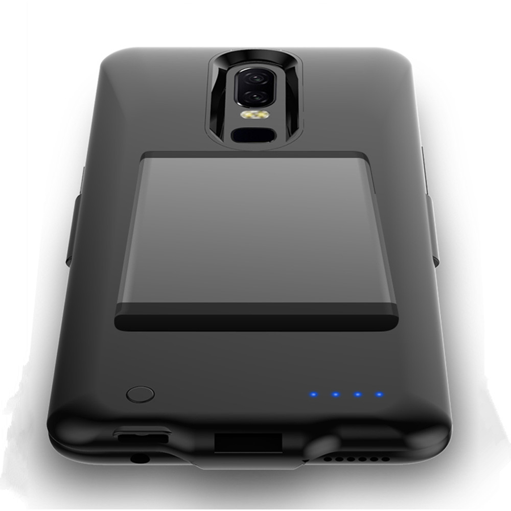 6500mAh Slim Battery Charger Case for Oneplus 6 Battery Cover Slim External Power Bank Backup shockproof Charging Back Cover