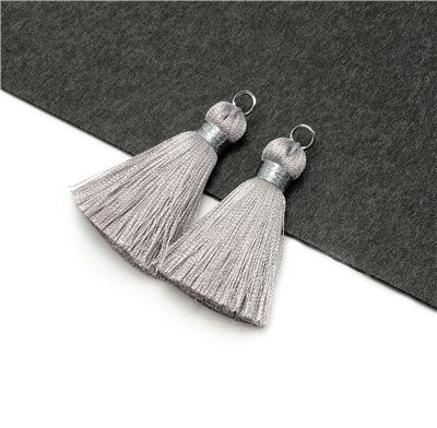 Chengrui  l113,4cm, kwastjes, zijden kwastjes, mini kwastjes, sieraden accessoires, doe-het-zelf oorbellen hangers, huishoudelijke artikelen ,4 stuks/zak: L11318