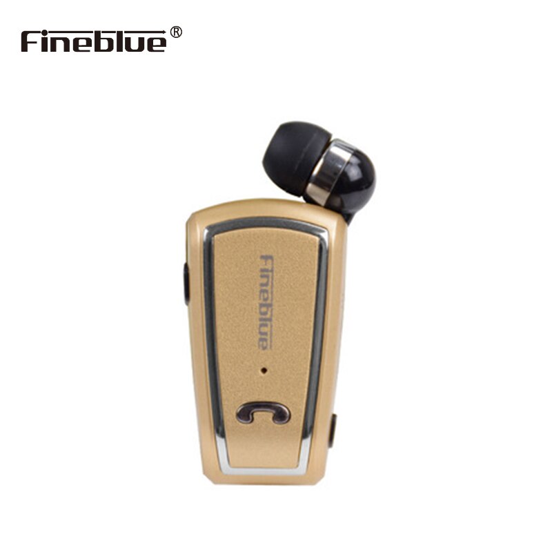 Fineblue F-V3 conforto &amp; ajuste seguro sem fio cancelamento de ruído estéreo sem fio handsfree cancelamento de ruído fones de ouvido 5 horas chamada: F-V3-GD-NOBOX