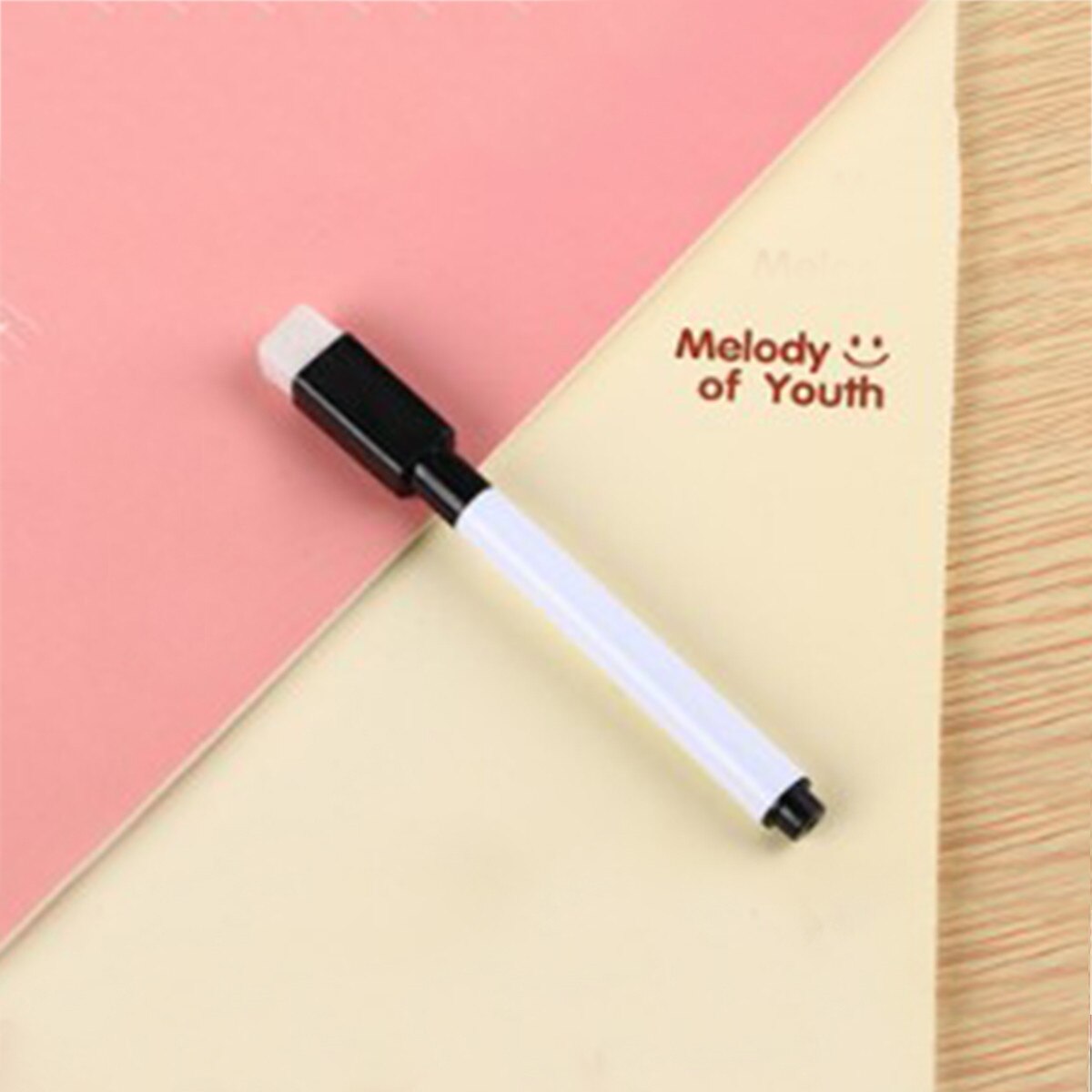 8 colors White Board Marker Pens Pen Dry Eraser Easy Wipe Whiteboard With Eraser