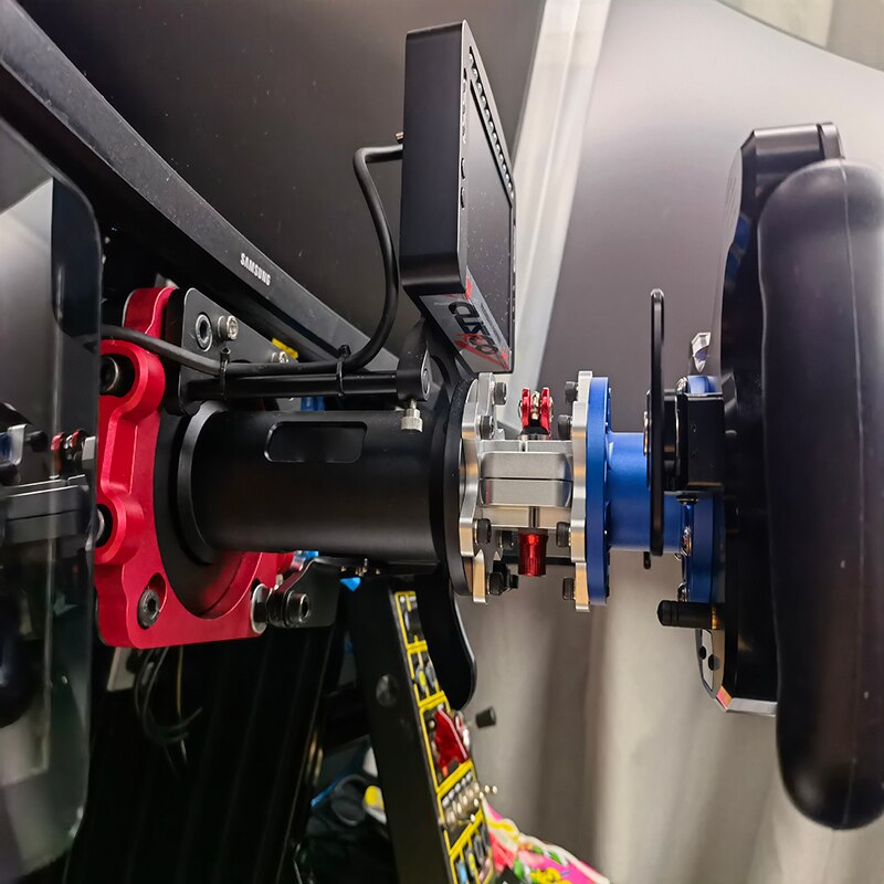 50mm booster-pads aus aluminiumlegierung für simagic/thrustmaster/logitech  g29/g923 70mm pcd-modifizierte lenkräder für rennspiele