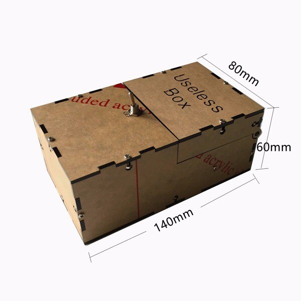 Caja inservible, kit de bricolaje, máquina inútil, de cumpleaños, juguete de broma, dame una nueva caja, máquina divertida, decoraciones de juguete para niños