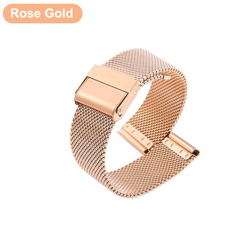 20mm 22mm pasek zegarka do polarnego zapłonu/Vantage M/Suunto 3 opaska sportowa metalowa bransoletka do smartwatcha akcesoria Watchband DW: Rose Gold DW Strap / 22mm-Polar Vantage M
