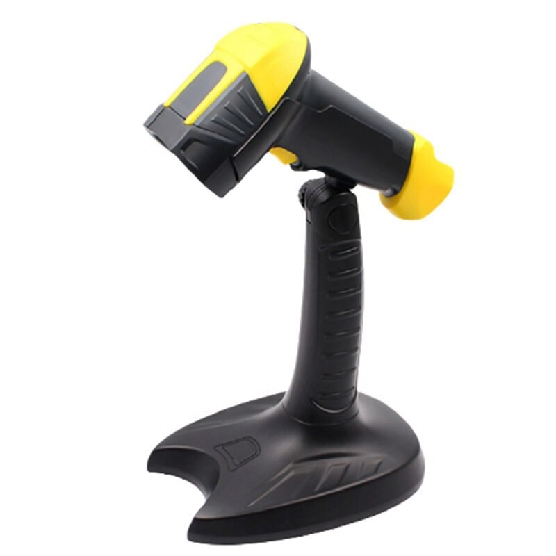 1D Barcode Scanner Long Distance Transfer USB Wired Auto-Sensing Barcode Scanner with Holder: Default Title