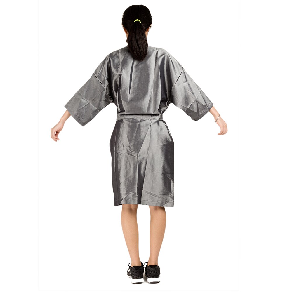 Soft Salon Hairdresser Robe Gown Unisex Sauna Cloth Hairdressing Kimono Beauty Spa Gown For Guest Universal Size