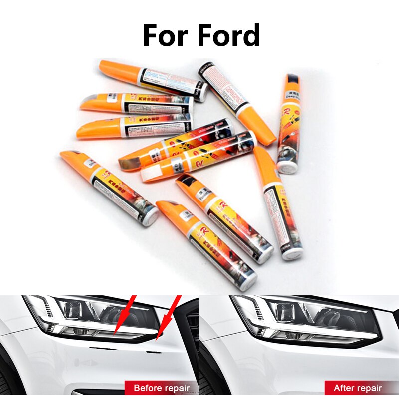 2 stuks autolak krasverwijderaar wax pennen voor ford focus  mk1 fiesta  mk5 mondeo  mk3 mustang transist edge ecosport explorer