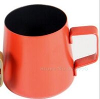 245ml MINI High stainless steel Turkish coffee pot ibrik Coffee brewer gooseneck spout kettle drip coffee maker: 245ml Red