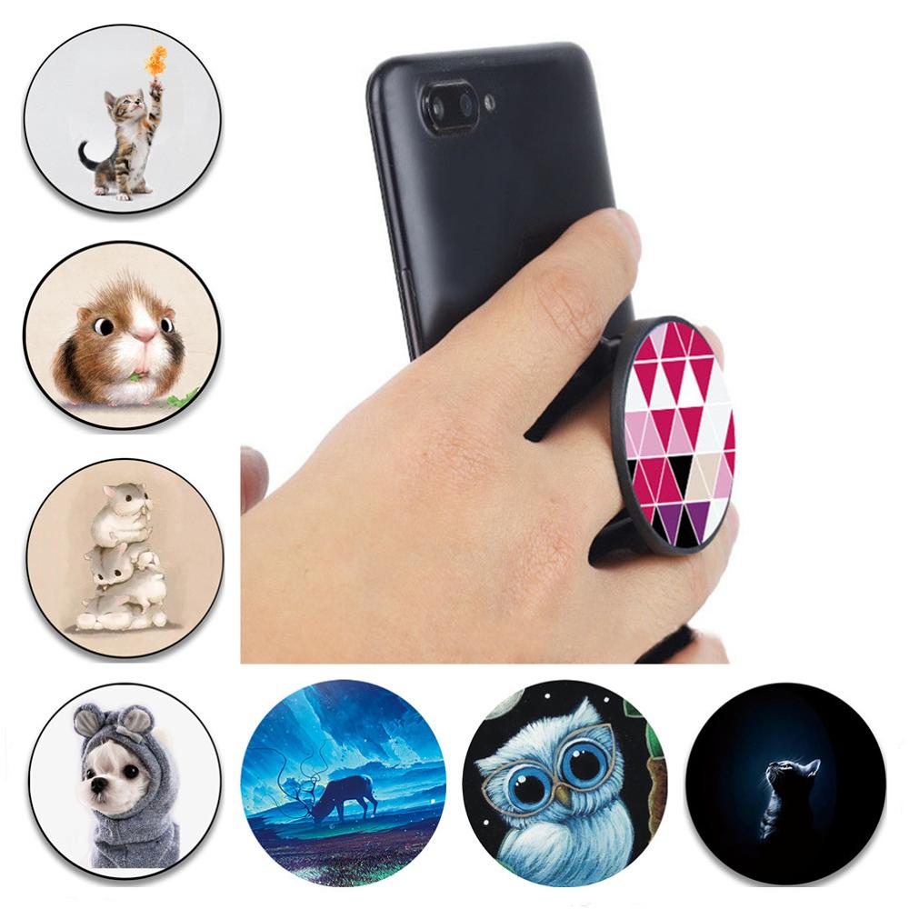 Luxury Foldable Grip Finger Ring Holder For iPhone Samsung Tablet grip bracket Stand Holder Phone Holders