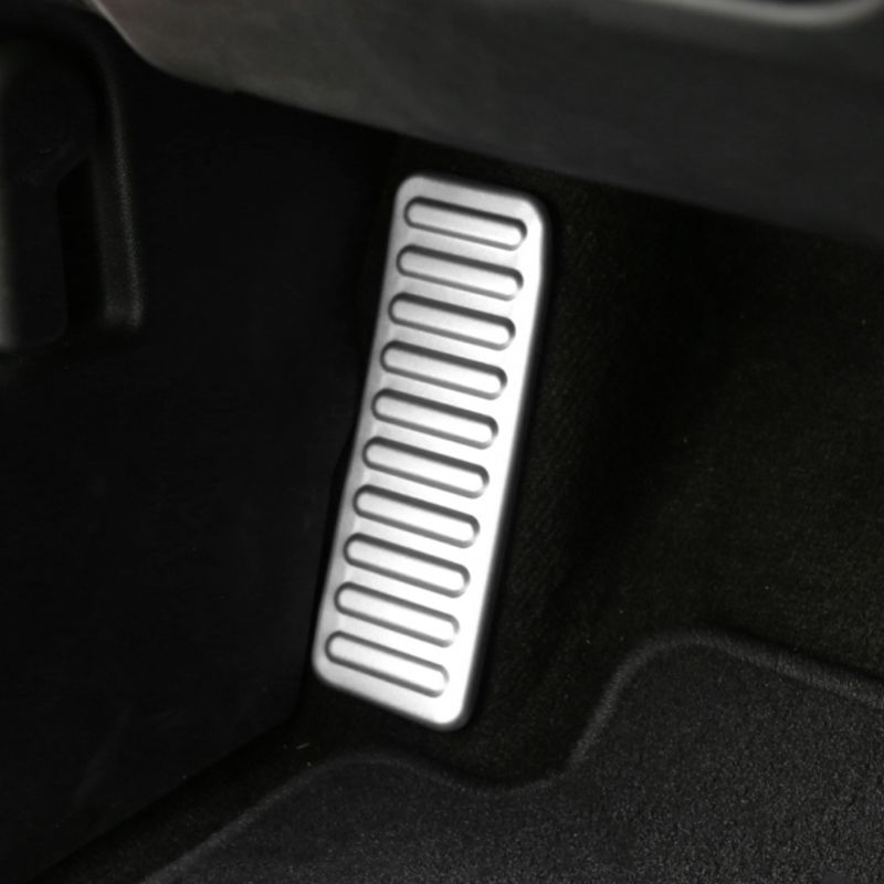 Auto Gemodificeerde Rest Pedaal Decoratieve Stuk Links Voet Aluminium Decoratieve Patch voor Ford Mustang