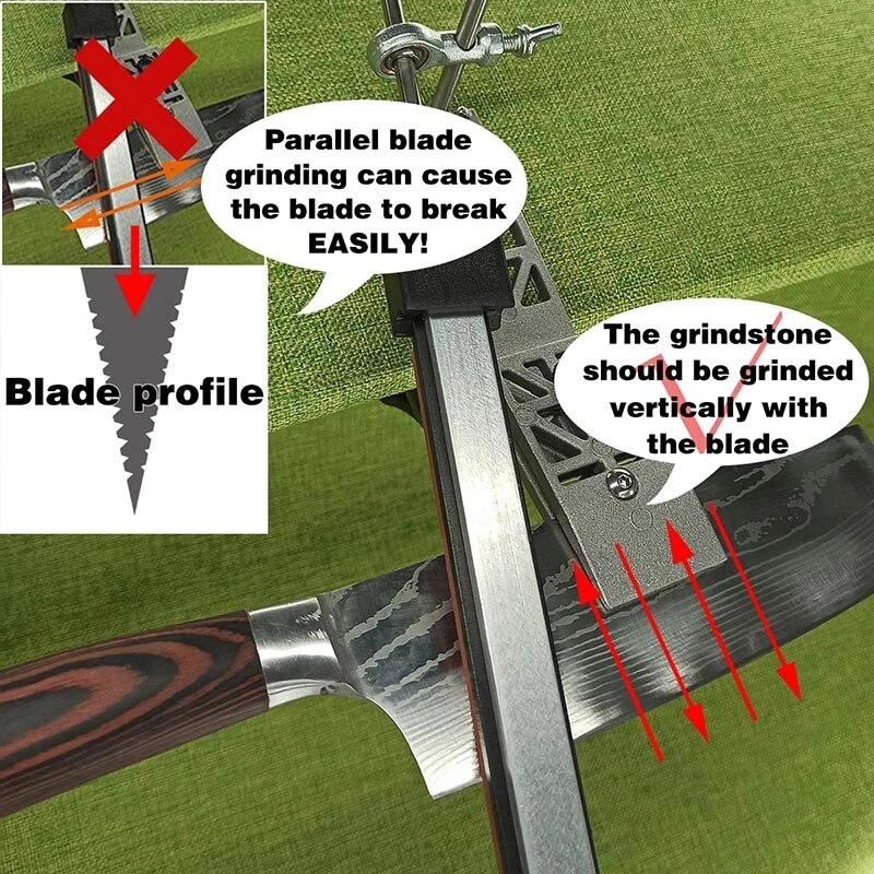 Fixed Knife Sharpener Sharpening stone Kitchen Sharpening system Angle Honing Diamond Grinder 80-3000# Whetstone