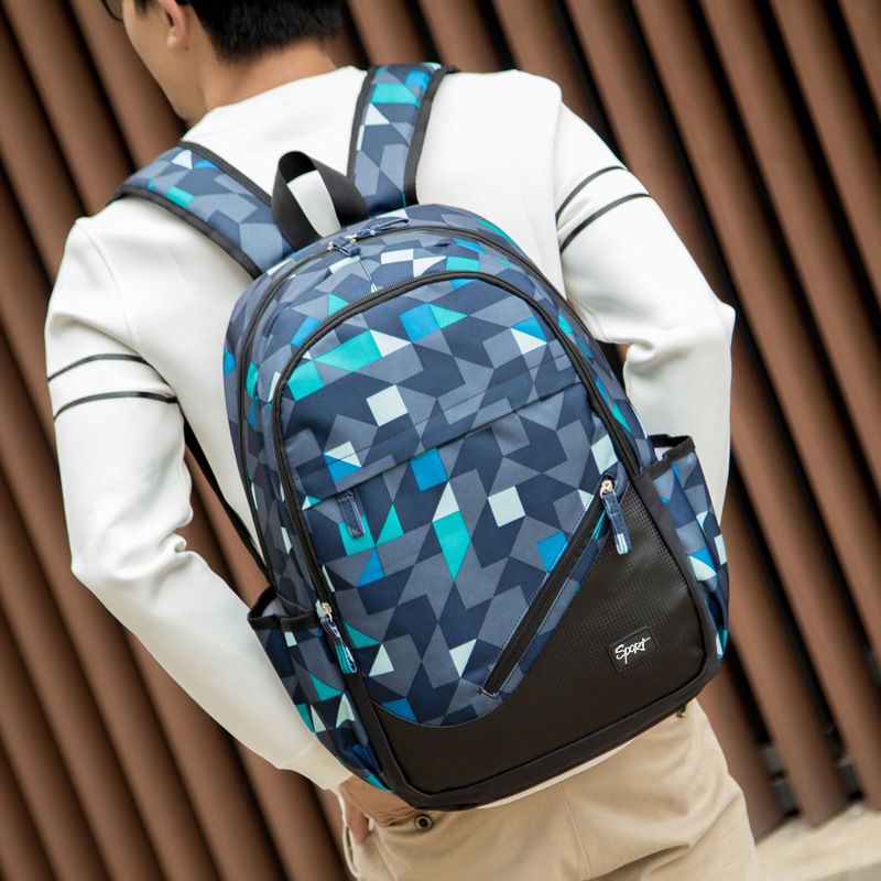 Waterdichte Oxford Fabricschool Rugzakken Voor Jongens Print Schooltassen Voor Meisjes 17 Inch Laptop Rugzak Voor Tieners Schooltas: 1106-6