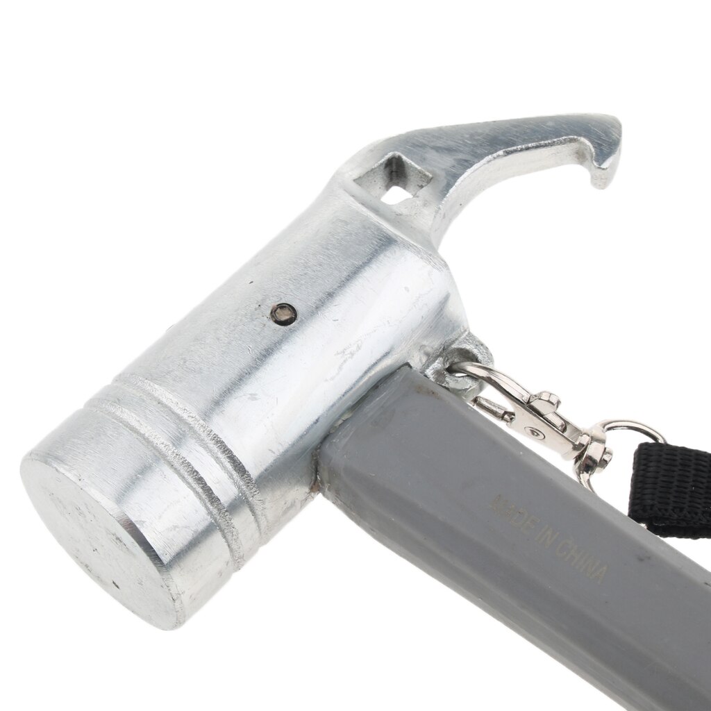 Hiking Camping Tent Mallet Hammer Peg Stake Puller for Ground Nails Pins