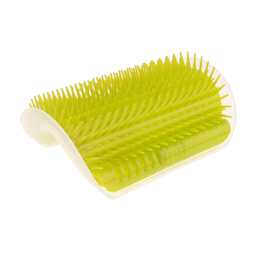 Duurzaam Pet Kat Zelf Groomer Grooming Tool Ontharing Borstel Kam Voor Honden Katten: Light Green