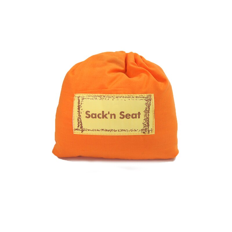 Babymatning matsalsstol bärbar spädbarnsstol produkt säkerhetsbälte matning barnstol sele babystol cadeira / assento: Orange babysits