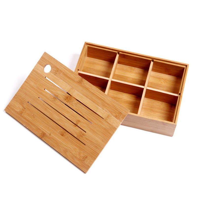 Wooden Candy Box With Lid Snacks Storage Dispenser Nut Dried Fruit Server Display Plate Tray For Home Party Wedding Decor PL: A5