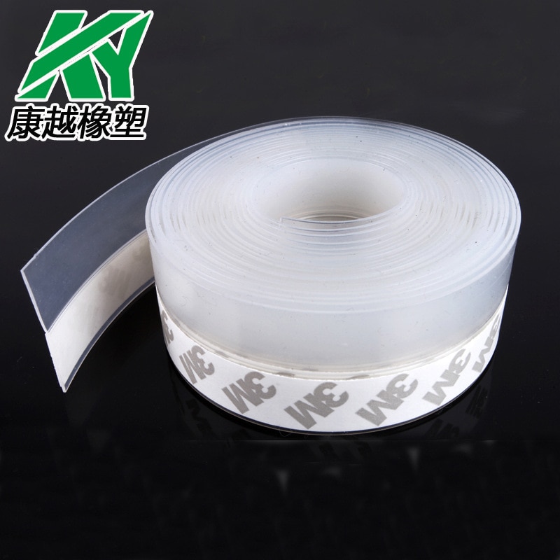 Clear Weather Strip Self Adhesion Strip Roll Door Windows Sealing Strip Indoor Waterproof Warm-keeping Strip Soundproof Tape